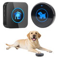 Dog Door Bell, Wireless Dog Doorbells for Potty Training – Dog Bells to Go Outside, 1000Feet Range, Waterproof Button, 55 Melodies & 5 Notification Modes (3 Buttons)
